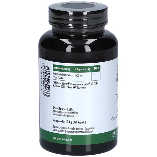 gamma-aminobutyric acid GABA 1500 mg 120 pcs