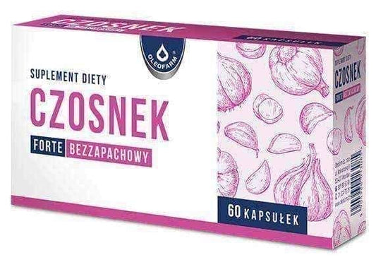 Garlic Forte unscented x 60 capsules UK