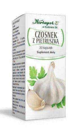 Garlic with parsley x 30 capsules UK