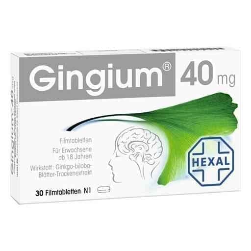 GINGIUM film-coated tablets 30 pc UK