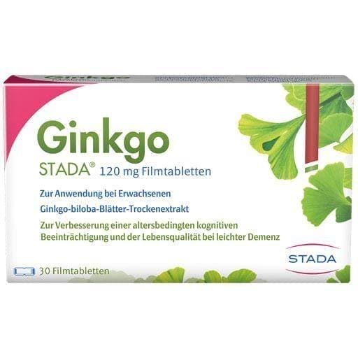 Ginkgo biloba GINKGO STADA 120 mg UK