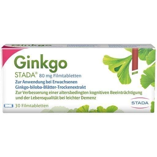 GINKGO biloba STADA 80 mg UK