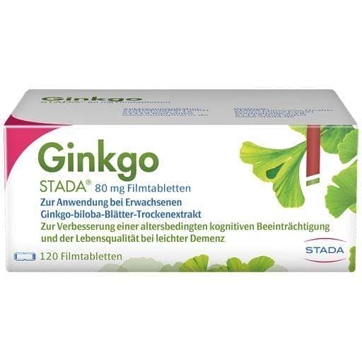 GINKGO biloba STADA 80 mg UK