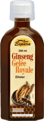GINSENG JELLY Royal Elixir, ginseng root, royal jelly, forage juice of the queen bee UK