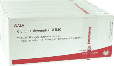 GLANDULA THYREOIDEA GL D 30 thyroid ampoules UK