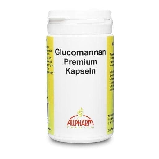 Glucomannan pills, GLUCOMANNAN PREMIUM Allpharm capsules UK