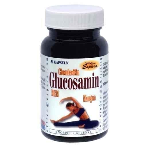 GLUCOSAMINE CAPSULES 50 pc chondroitin sulfate, MSM, mineral manganese UK