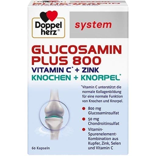 Glucosamine Plus 800, vitamin C, zinc, copper, selenium, glucosamine, chondroitin sulfate UK