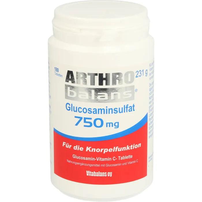 GLUCOSAMINE SULPHATE, ARTHRO BALANS 750 mg tablets UK