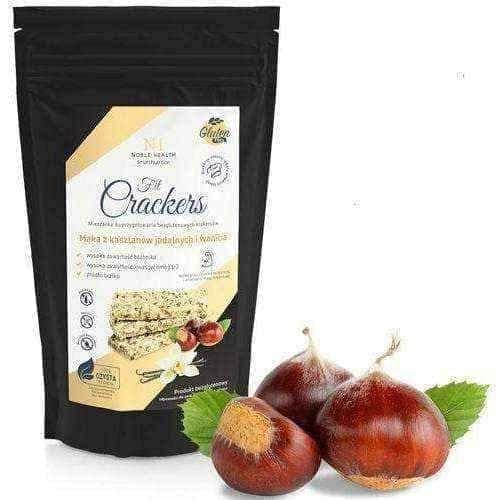 Gluten free crackers flour of chestnuts and vanilla powder 250g UK