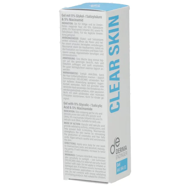 glycolic and salicylic acid Clear Skin Gel 50 ml