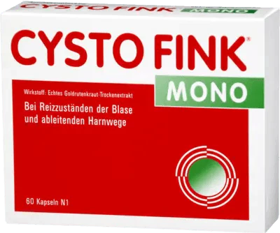 goldenrod, CYSTO FINK mono capsules UK