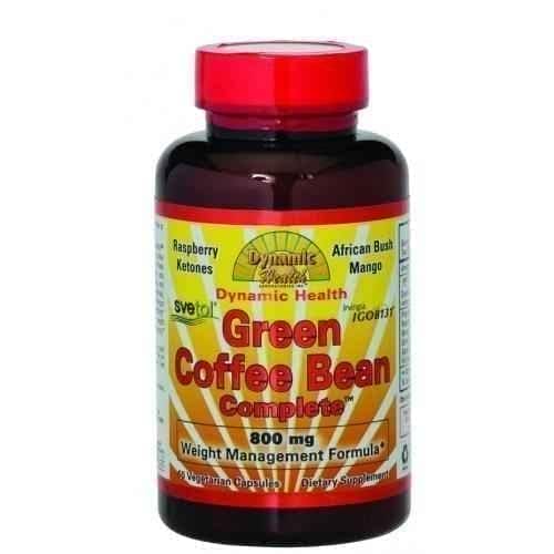 GREEN COFFEE BEAN COMPLETE DYNAMIC HEALTH 60 capsules UK