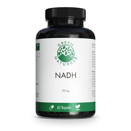 GREEN NATURALS NADH vegan and highly dosed capsules UK
