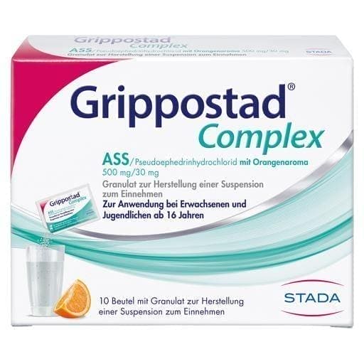 GRIPPOSTAD Complex pseudoephedrine hydrochloride UK