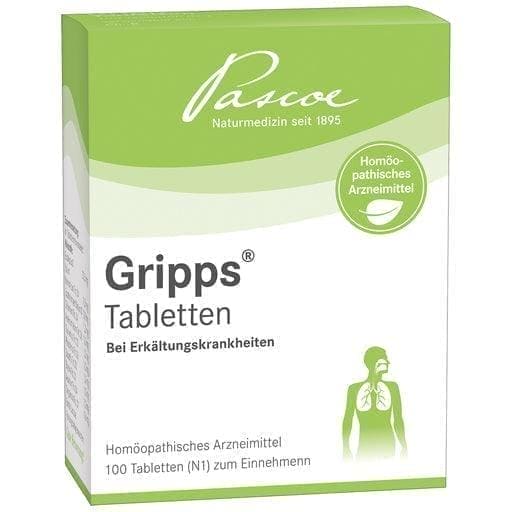 GRIPPS, Eucalyptus, aconitum napellus tablets UK