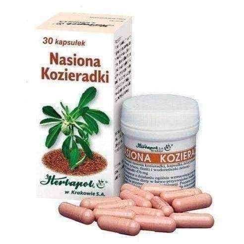 Ground fenugreek seeds - MASK FOUR x 30 capsules UK