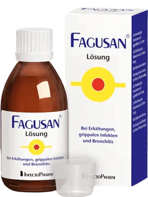 guaifenesin, FAGUSAN solution UK