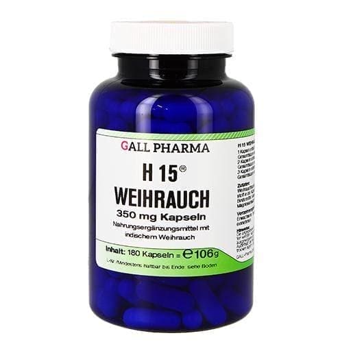 H 15 incense Indian frankincense Boswellia serrata, boswellic acid UK