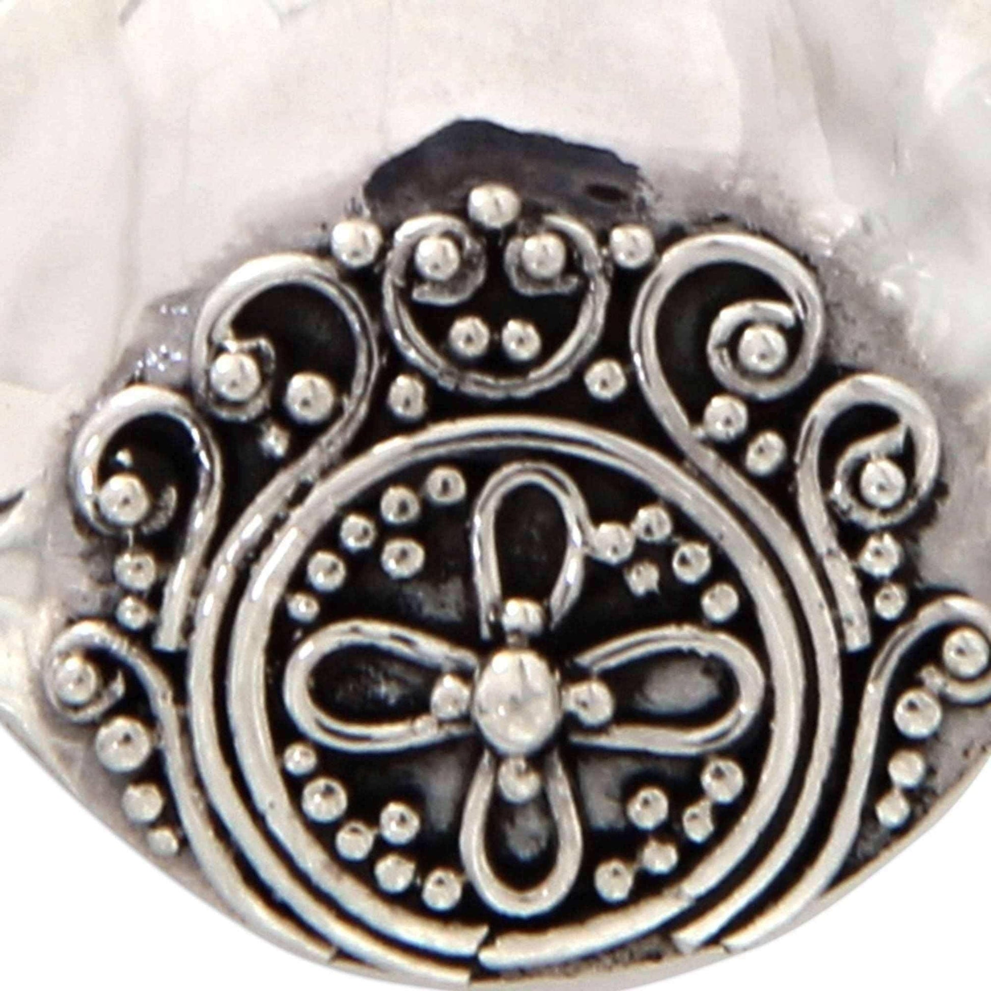 Handmade Sterling Silver 'Candidasa Beach Blossom' Earrings (Indonesia) UK