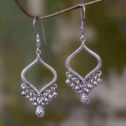 Handmade Sterling Silver Earrings (Indonesia) UK