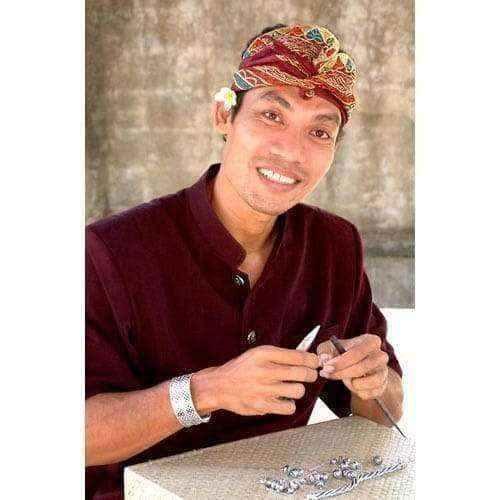 Handmade Sterling Silver 'Garden of Eden' Earrings (Indonesia) UK