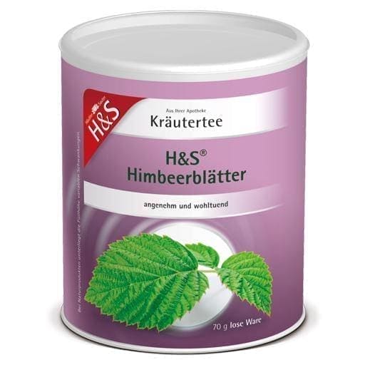 H&S raspberry loose leaf tea UK