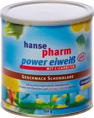 HANSEPHARM Power protein plus chocolate powder for connoisseurs 750 g UK