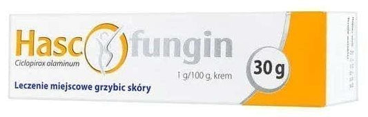 HASCOFUNGIN cream, Ciclopirox anti fungal Tinea Athletes Foot Treatment UK