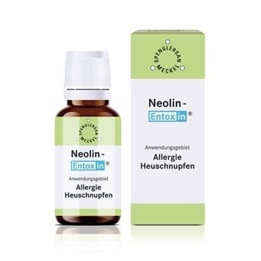 Hay fever, respiratory system organs diseases, NEOLIN Entoxin N drops UK