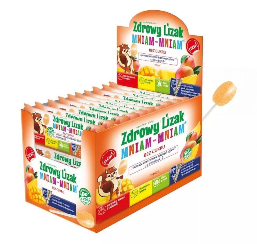 Healthy Yum-Yum for Immunity lollipop with mango UK