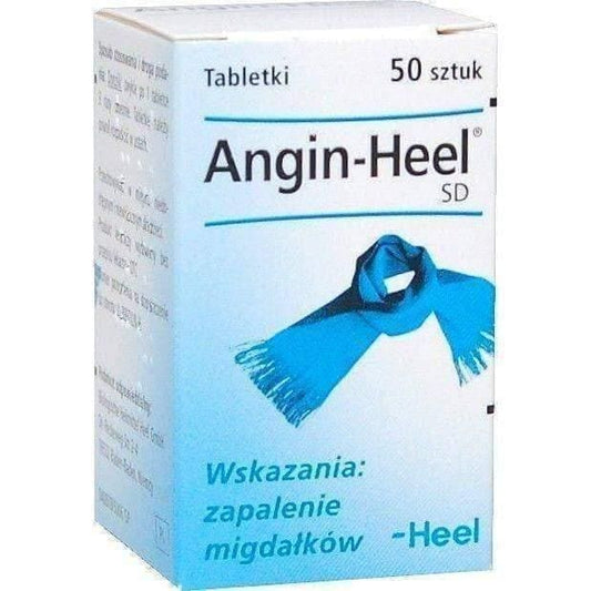 HEEL Angin SD- tonsillitis and throat, pivots on almonds UK