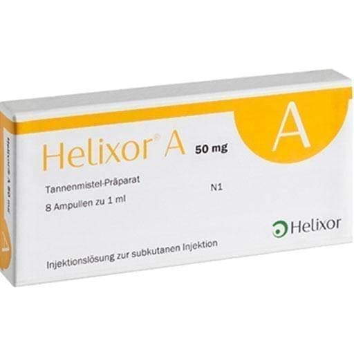 HELIXOR A ampoules 50 mg benign tumor UK