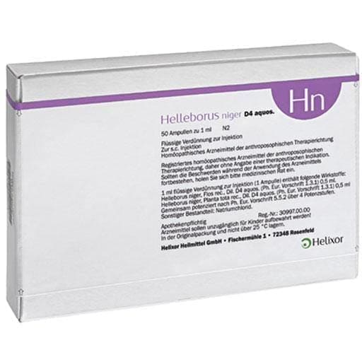 HELLEBORUS NIGER D 4 aquatic ampoules UK