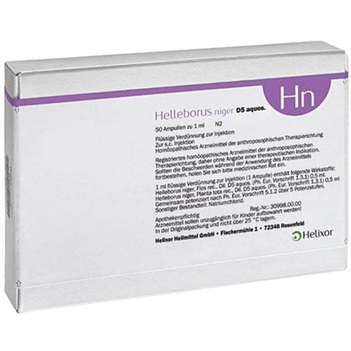 HELLEBORUS NIGER D 5 aquatic ampoules UK