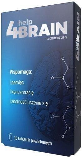 Help4Brain x 15 film-coated tablets UK
