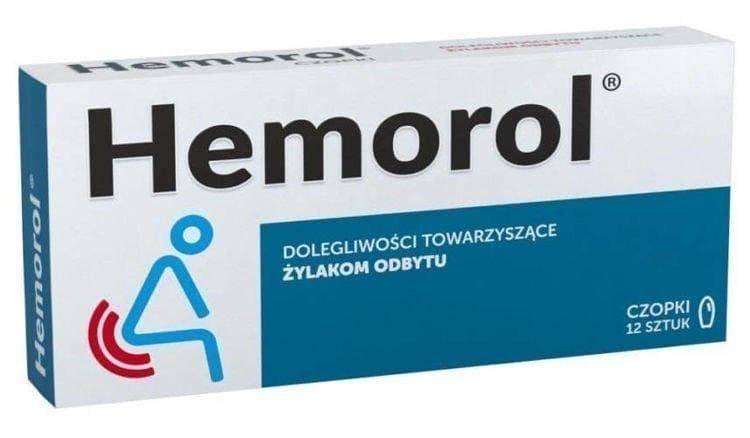 HEMOROL suppositories, varicose veins anus UK