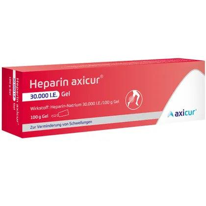 HEPARIN AXICUR 30,000 IU gel 100 g UK