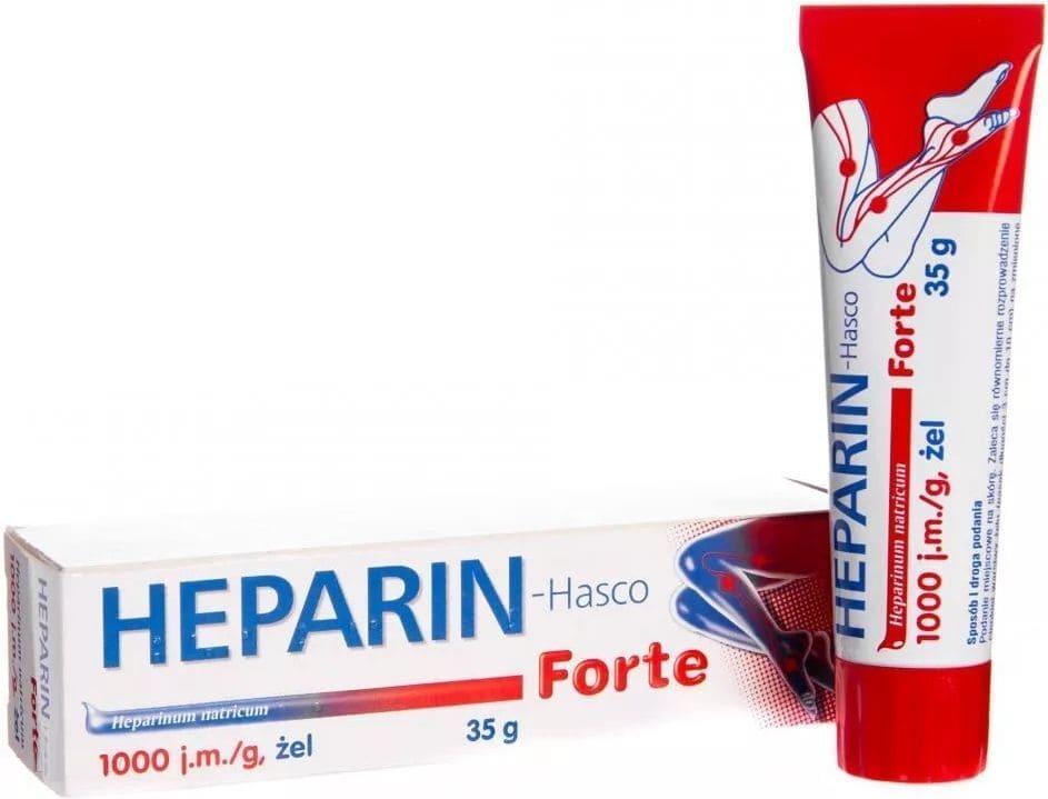 Heparin Forte Gel, hematoma treatment, varicose veins treatment UK