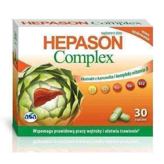 HEPASON capsules Complex x 30 UK
