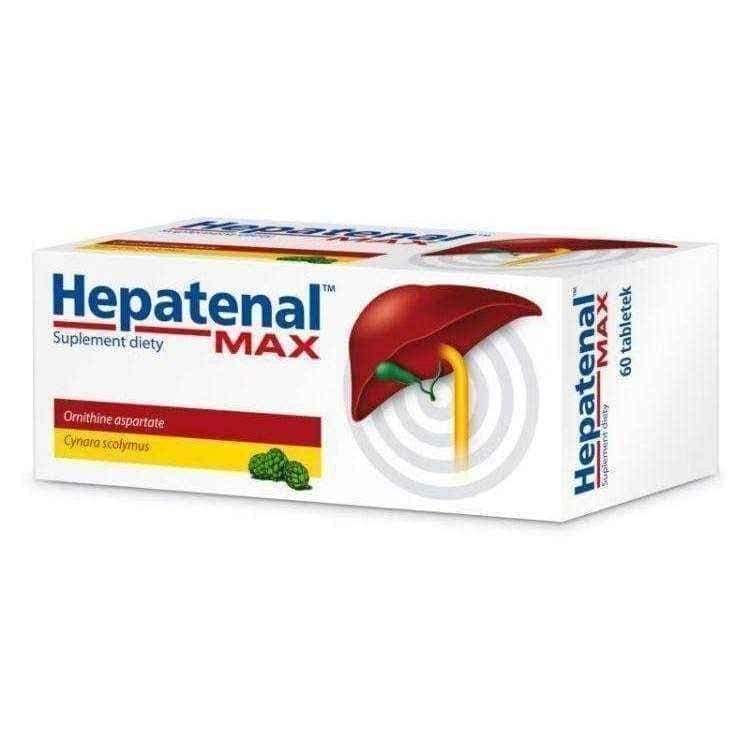 HEPATENAL Max, poor diet, alcohol consumption, drug users, liver in detoxification UK