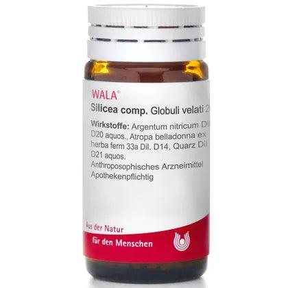Herbal remedies for sinus inflammation, periodontium, SILICEA COMP.Globuli UK
