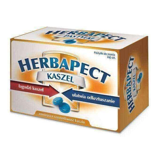 HERBAPECT x 24 Cough lozenges UK