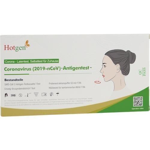 HOTGEN COVID-19 Lay Nasal Rapid Test, detecting the omicron corona variant UK