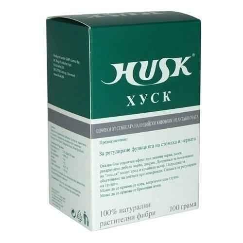 HUSK 100% natural plant fibers 100 g Plantago Ovata Forsk UK