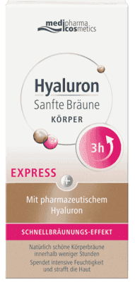 HYALURON GENTLE Tan Express Body Cream, tan accelerator cream UK