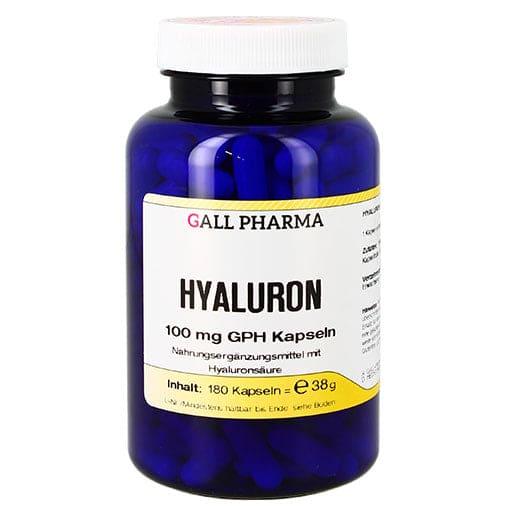 HYALURON, hyaluronic acid 100 mg GPH capsules UK