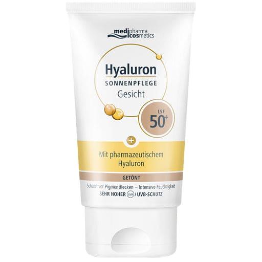 HYALURON SUN CARE Face Cream SPF 50+ tinted UK