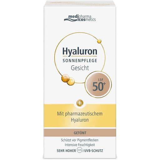 HYALURON SUN CARE Face Cream SPF 50+ tinted UK