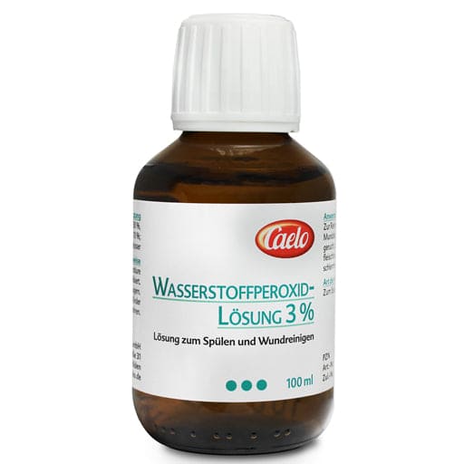 Hydrogen peroxide solution 3% Caelo solution standard approval UK